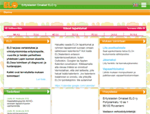 Tablet Screenshot of erityislastenomaiset.fi